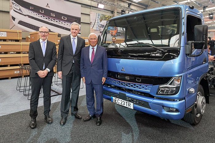 Nachhaltig „Made in Europe“: Daimler Truck-Tochter FUSO feiert Produktionsstart des Next Generation eCanter