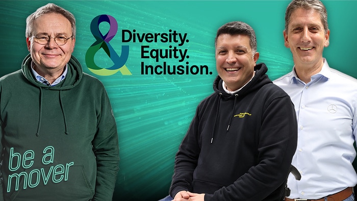 Ohne Diversität und Inklusion verschenken wir Potential – be a mover talk mit Jörg Howe, Thomas Twork und Mustafa Evci