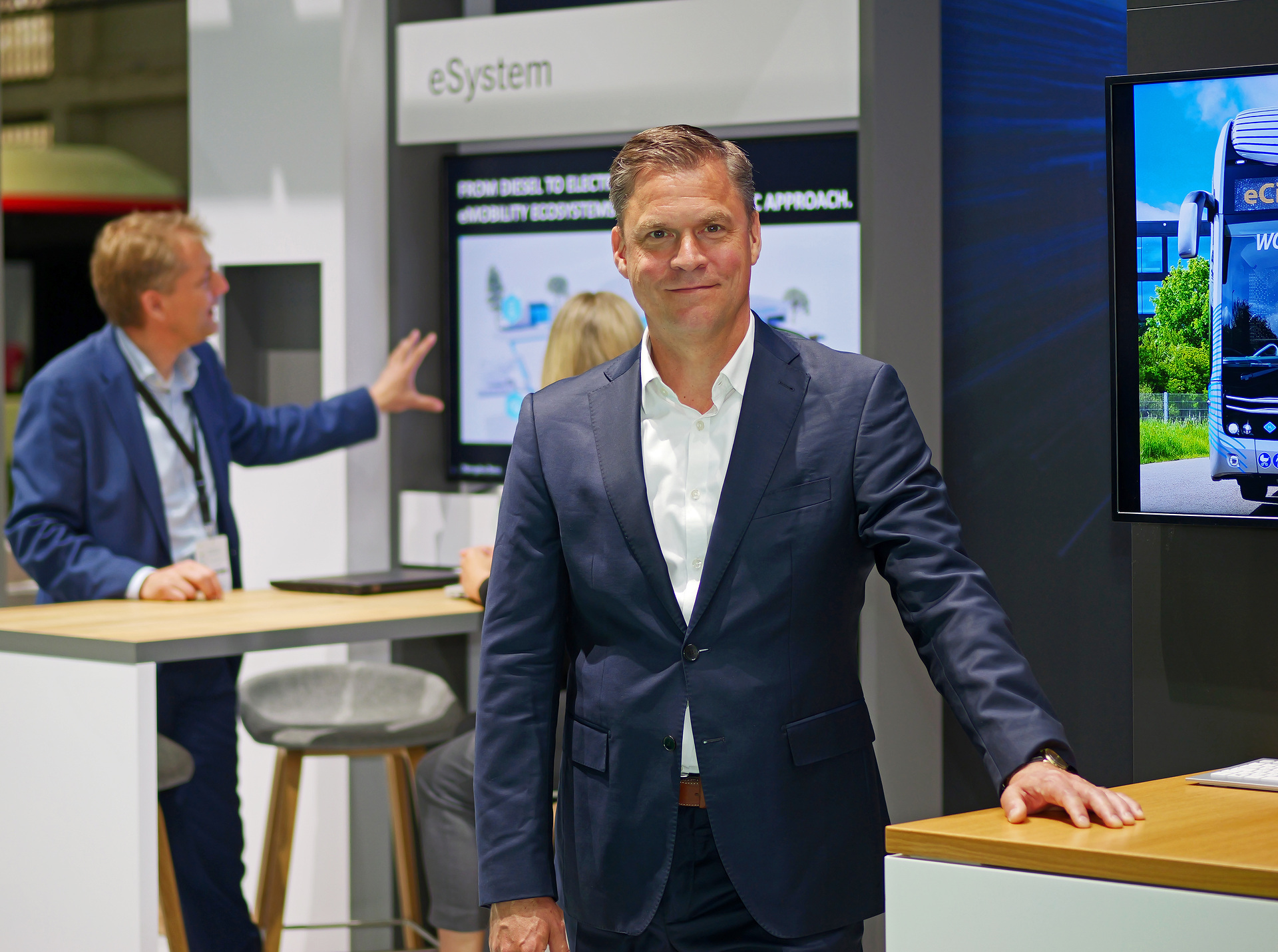 Dietrich Müller, Geschäftsführer Daimler Buses Solutions GmbH Daimler Buses treibt Geschäft rund um schlüsselfertige E-Systeme voran