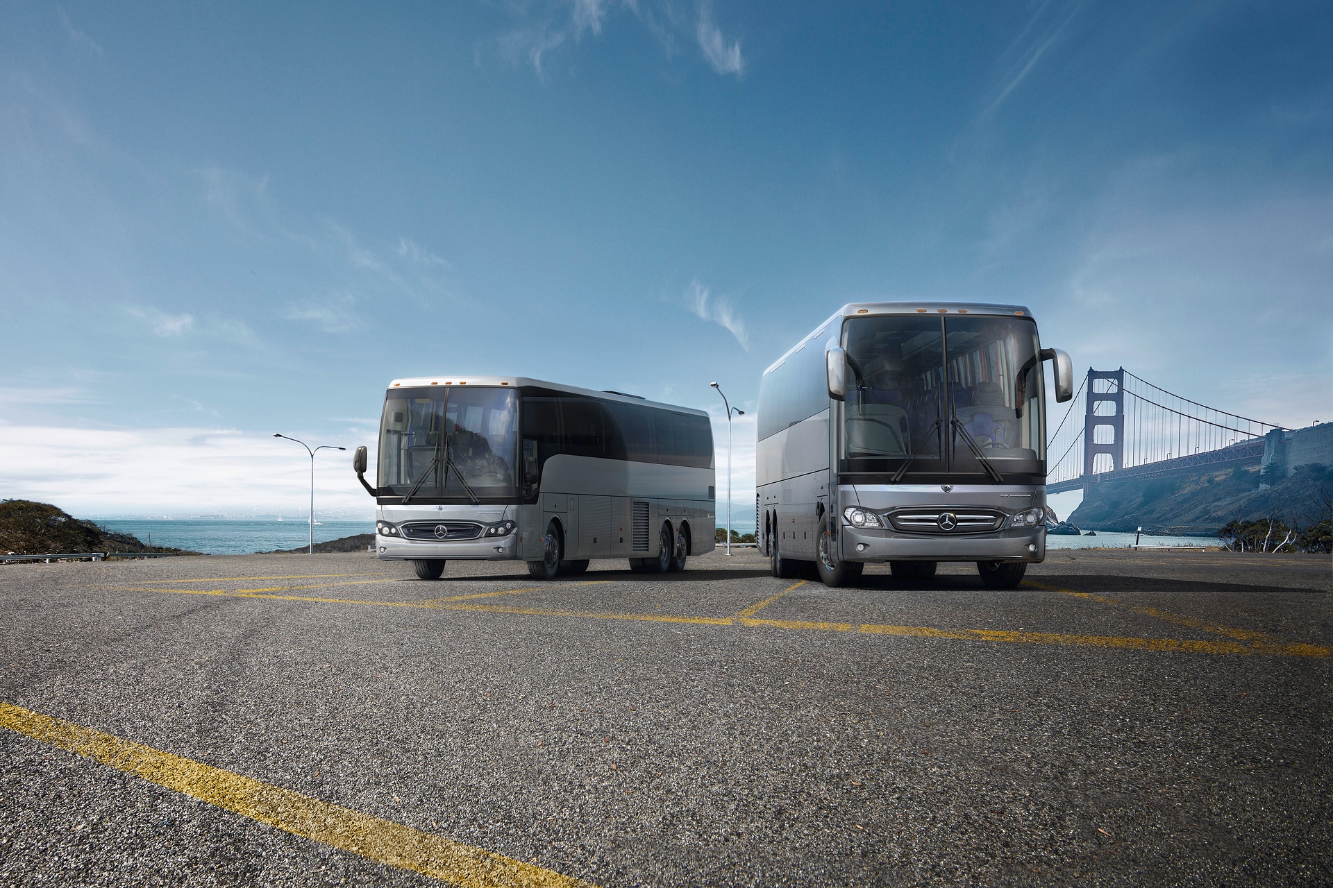 Weltpremiere Mercedes-Benz Tourrider: Der maßgeschneiderte Reisebus für Nordamerika