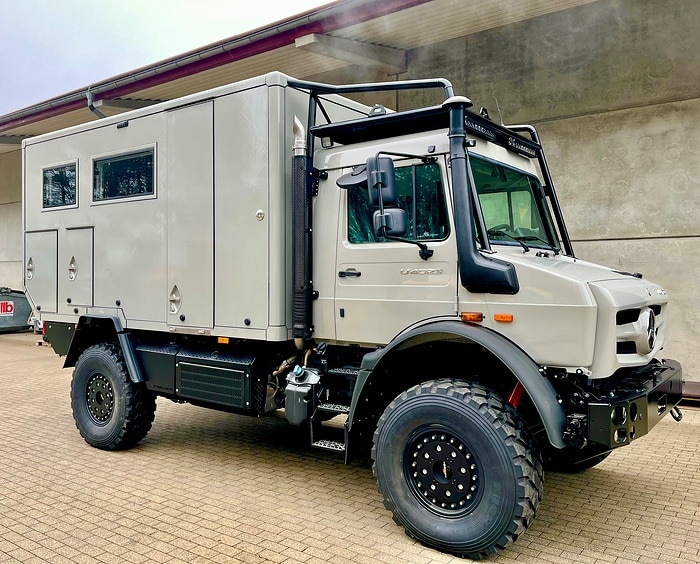 Einer wie keiner: vier Unimog zeigen die Vielfalt der Expeditionsmobile auf der Abenteuer & Allrad 2023