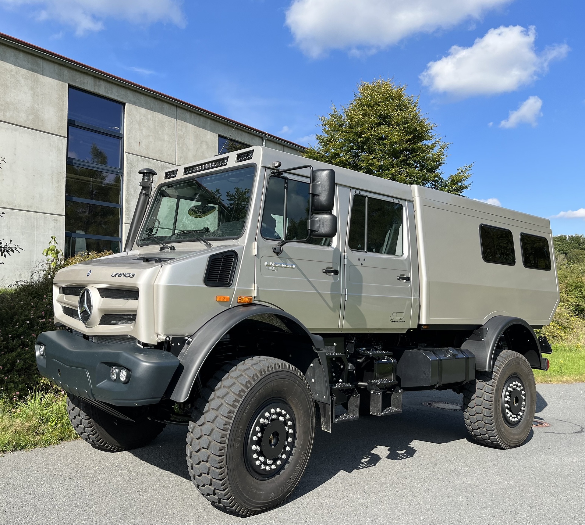 Einer wie keiner: vier Unimog zeigen die Vielfalt der Expeditionsmobile auf der Abenteuer & Allrad 2023