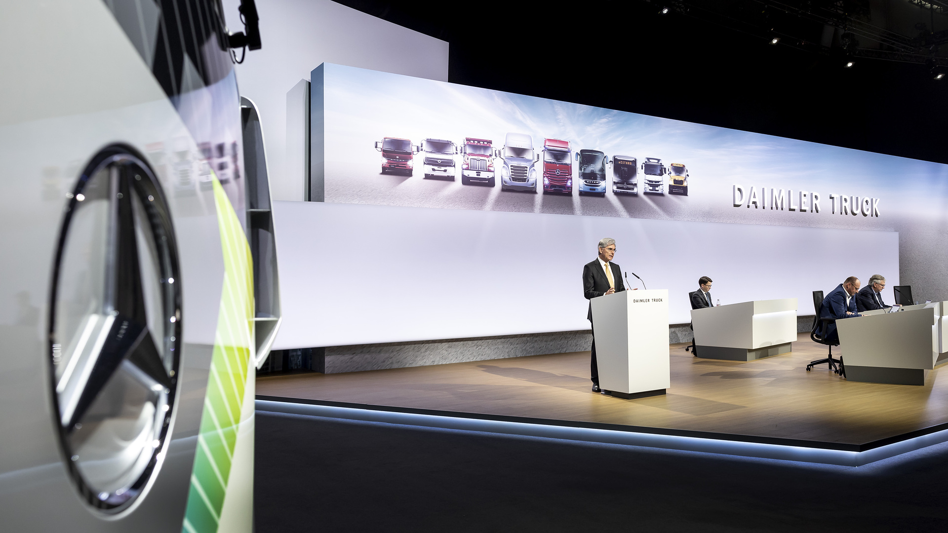 Joe Kaeser, Aufsichtsratsvorsitzender der Daimler Truck Holding AG. Daimler Truck unterstreicht seine Wachstumsziele auf der Hauptversammlung