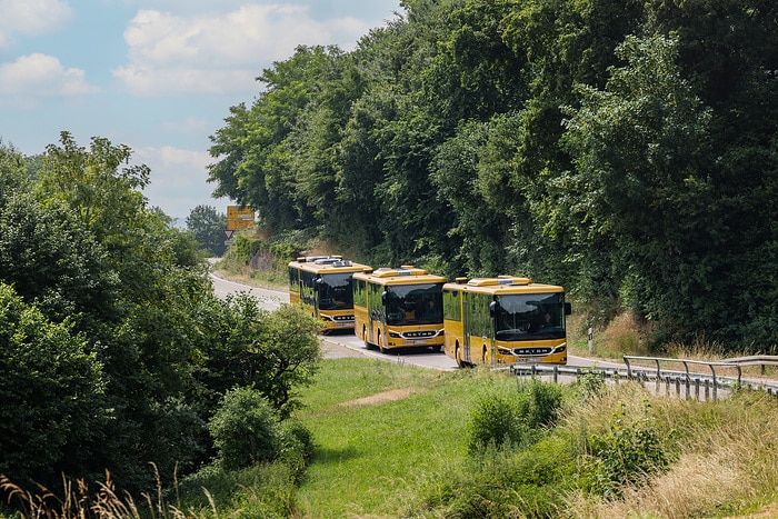 Pressefahrt Schwäbisch Gmünd: Die neue Setra MultiClass 500 LE