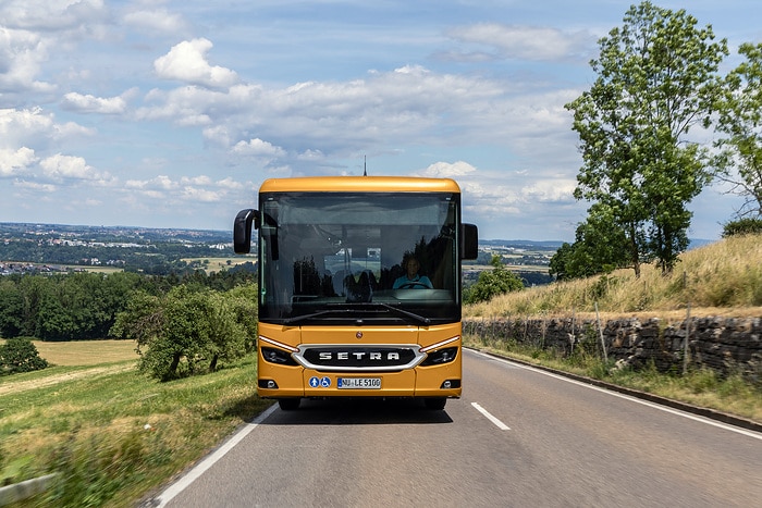 Pressefahrt Schwäbisch Gmünd: Setra MultiClass 500 LE