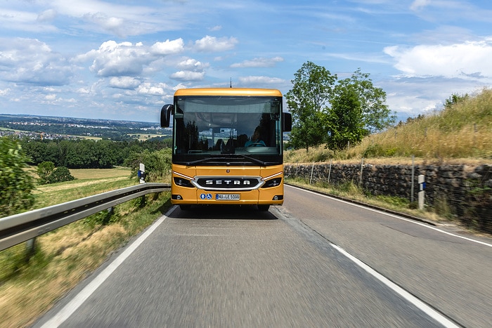 Pressefahrt Schwäbisch Gmünd: Setra MultiClass 500 LE