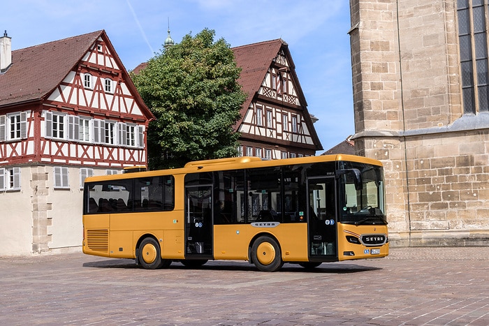 Pressefahrt Schwäbisch Gmünd: Setra MultiClass 500 LE