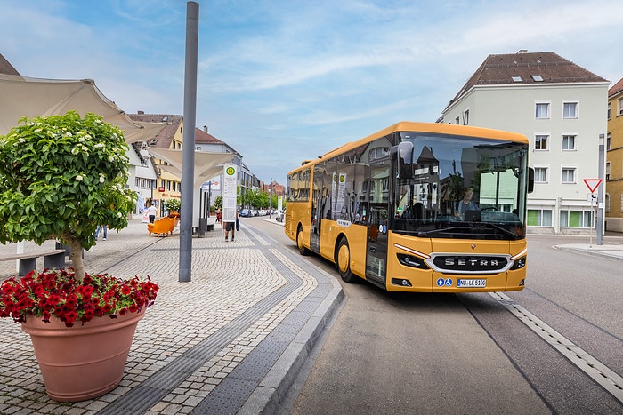 Pressefahrt Schwäbisch Gmünd: Setra MultiClass 500 LE