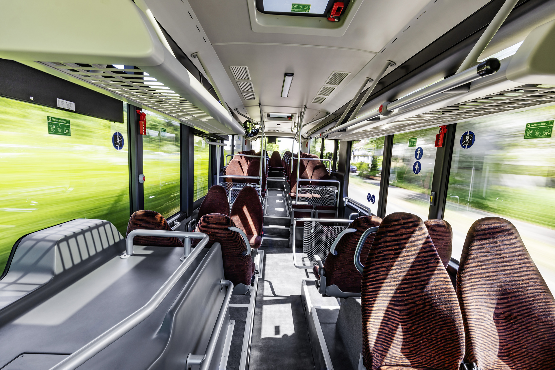 Setra MultiClass 500 LE, S 510 LE, Honiggelb metallic Pressefahrt Schwäbisch Gmünd: Setra MultiClass 500 LE