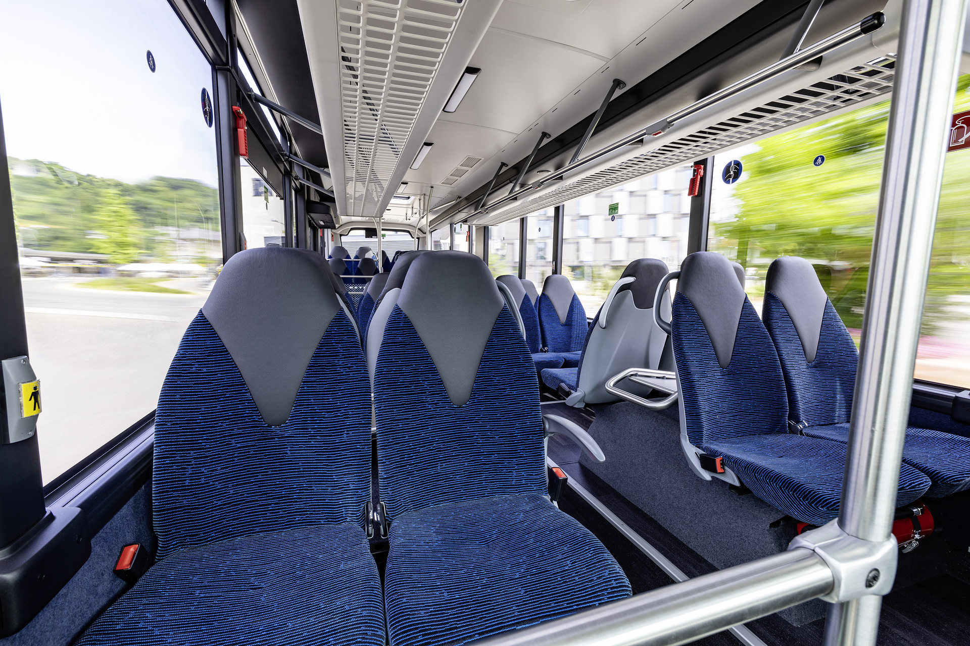 Setra MultiClass 500 LE, S 515 LE, Honiggelb metallic Pressefahrt Schwäbisch Gmünd: Die neue Setra MultiClass 500 LE