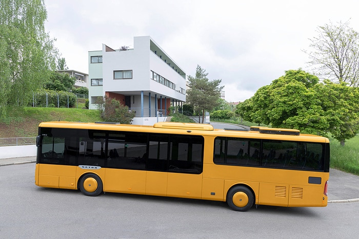 Pressefahrt Schwäbisch Gmünd: Die neue Setra MultiClass 500 LE
