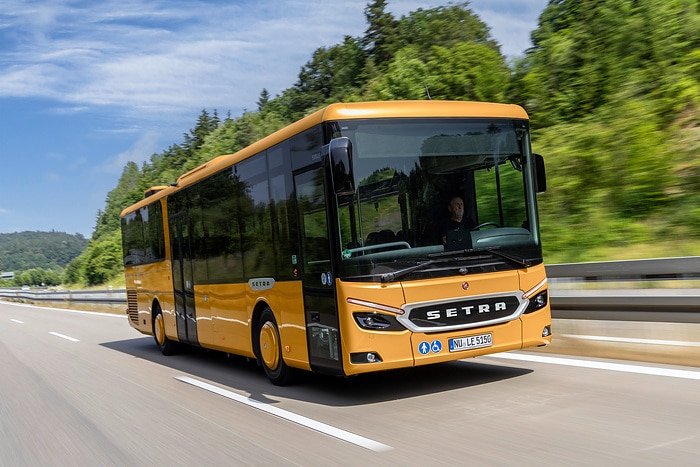 Pressefahrt Schwäbisch Gmünd: Die neue Setra MultiClass 500 LE