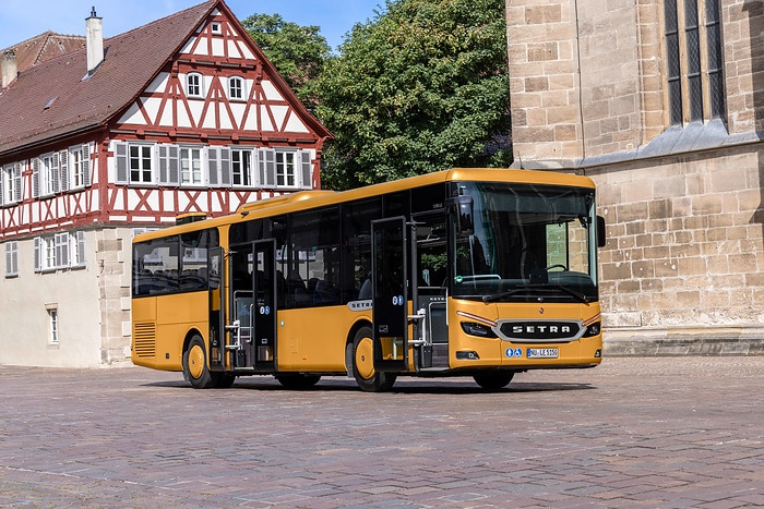 Pressefahrt Schwäbisch Gmünd: Die neue Setra MultiClass 500 LE