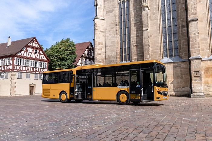 Pressefahrt Schwäbisch Gmünd: Die neue Setra MultiClass 500 LE