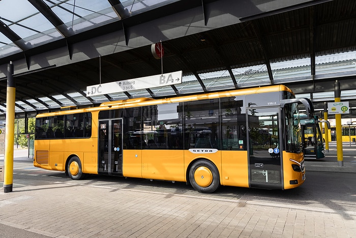 Pressefahrt Schwäbisch Gmünd: Die neue Setra MultiClass 500 LE
