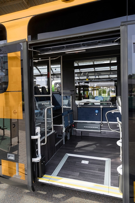 Pressefahrt Schwäbisch Gmünd: Die neue Setra MultiClass 500 LE