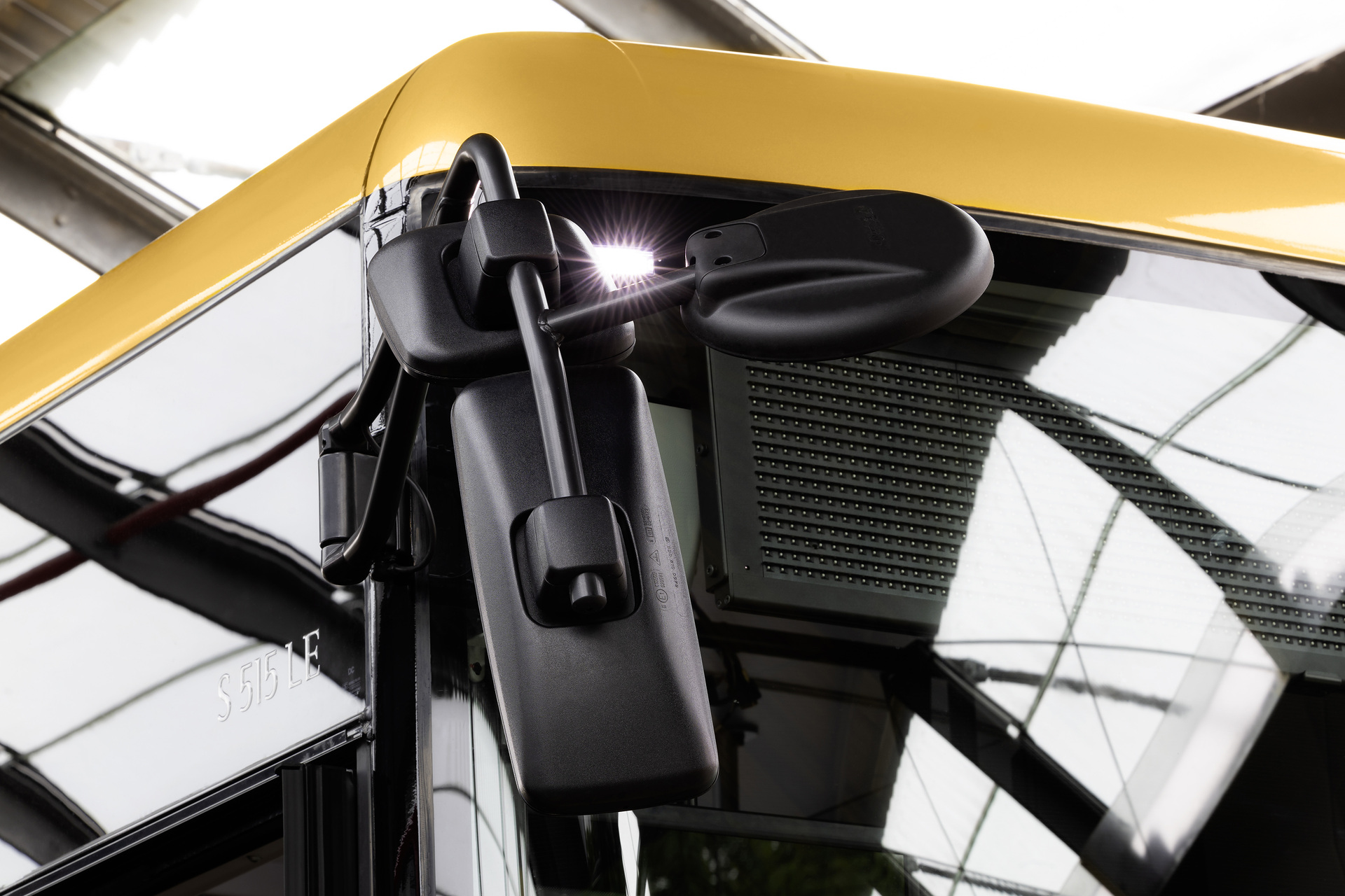 Setra MultiClass 500 LE, S 515 LE, Honiggelb metallic Pressefahrt Schwäbisch Gmünd: Die neue Setra MultiClass 500 LE