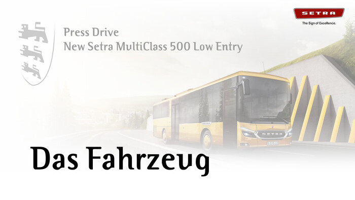 Press Drive Setra MultiClass LE - Design, June 2023