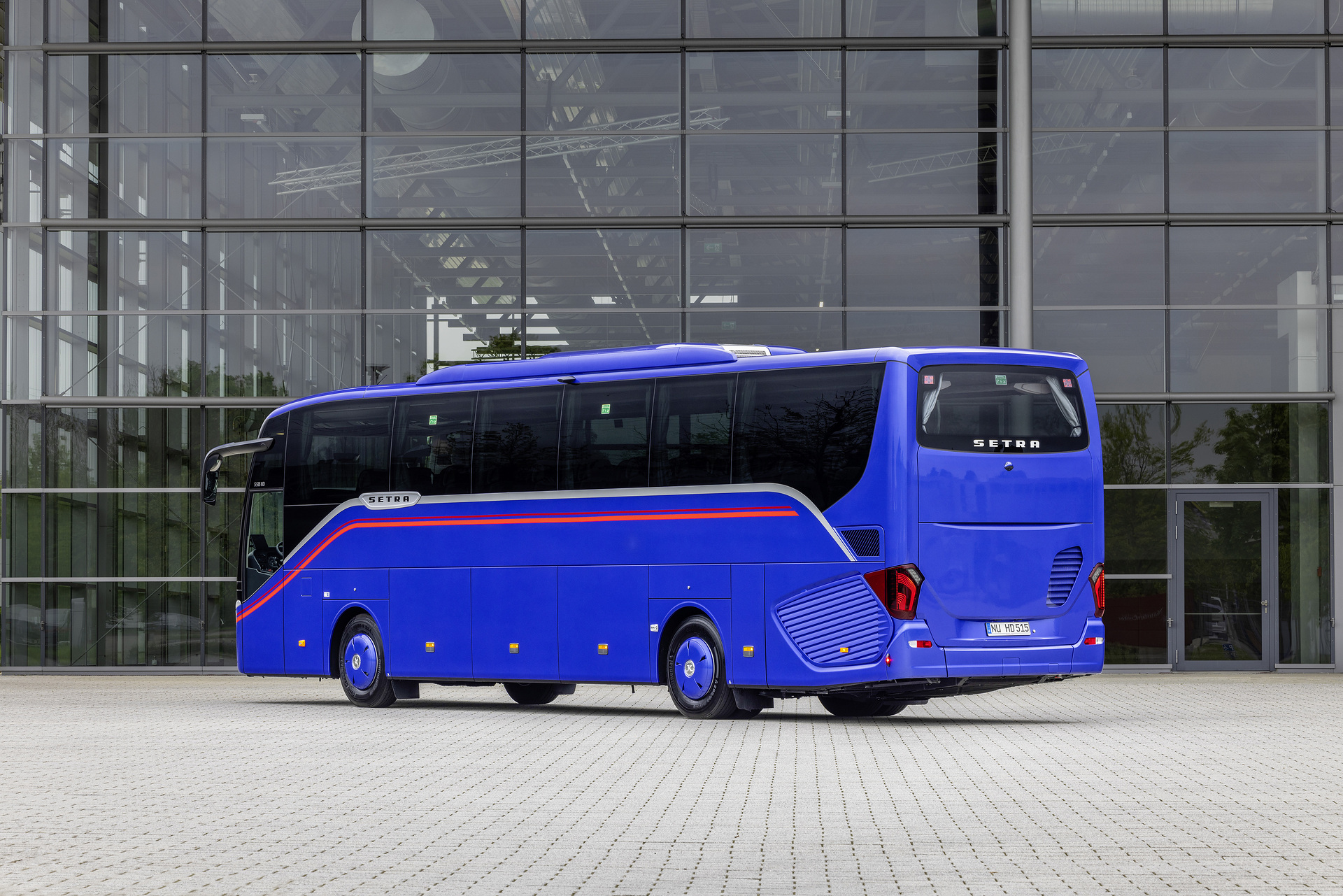 Setra S 515 HD test vehicle