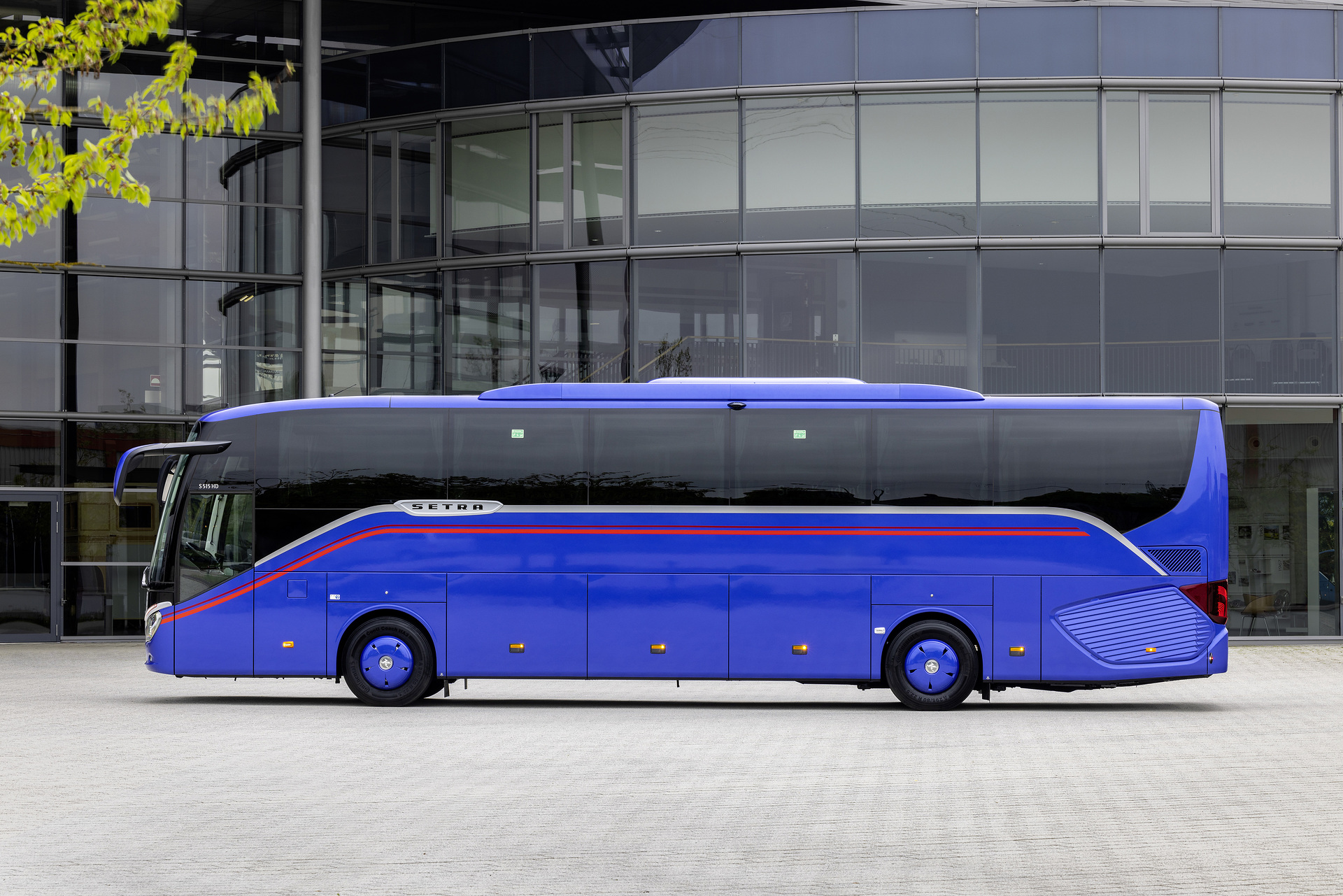 Setra S 515 HD test vehicle