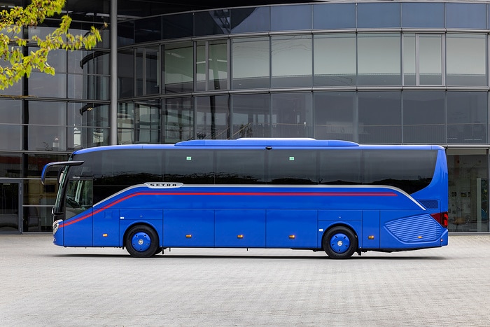 Setra S 515 HD test vehicle