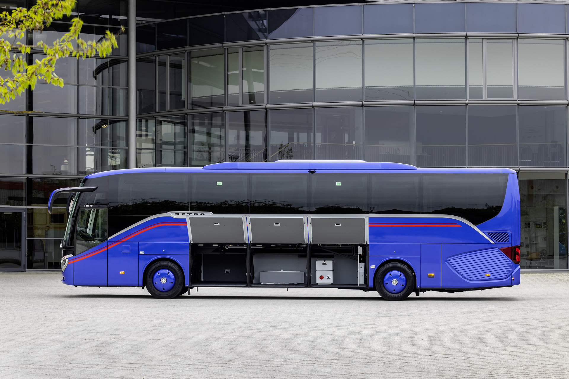 Setra S 515 HD test vehicle