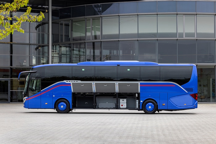 Setra S 515 HD test vehicle