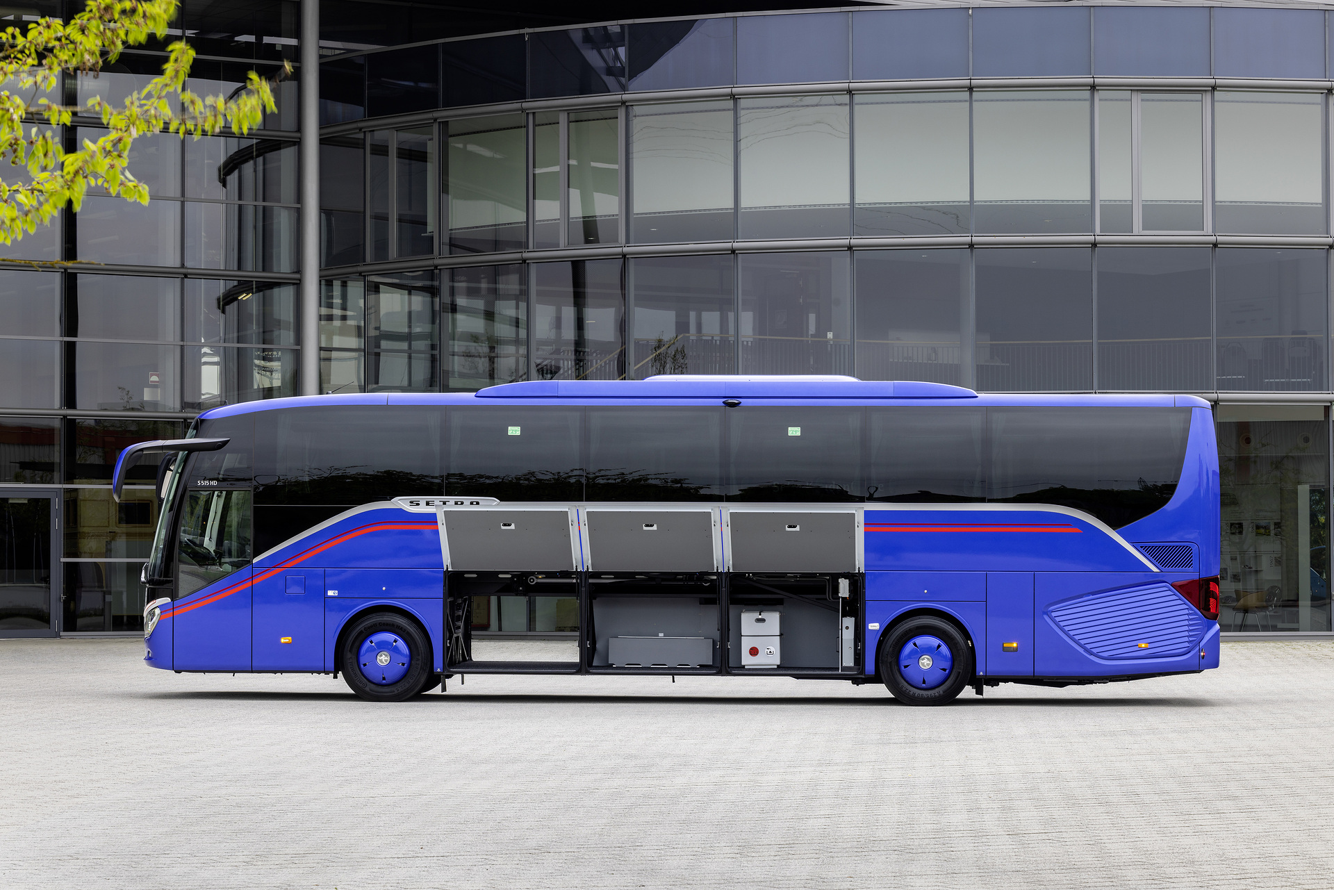 Setra S 515 HD test vehicle