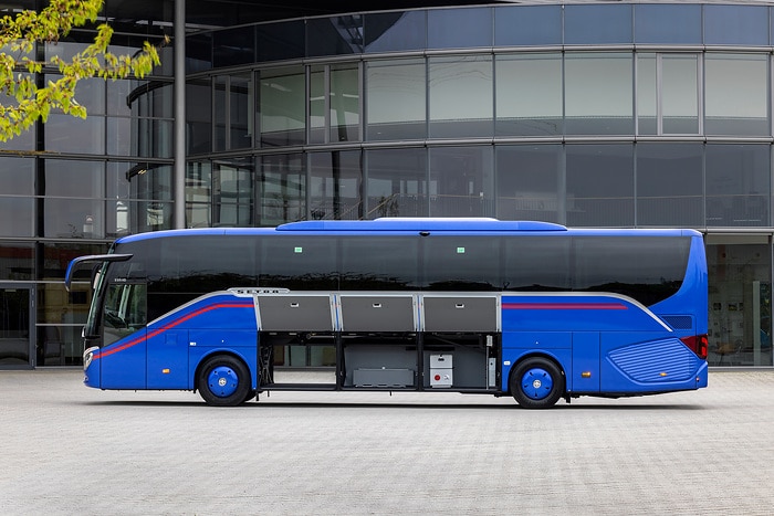 Setra S 515 HD test vehicle