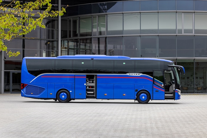 Setra S 515 HD test vehicle