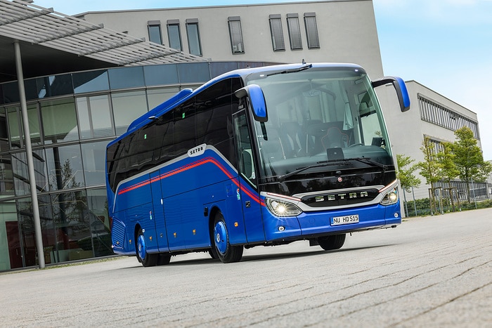 Setra S 515 HD test vehicle