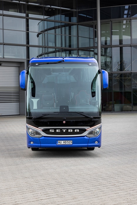 Setra S 515 HD test vehicle