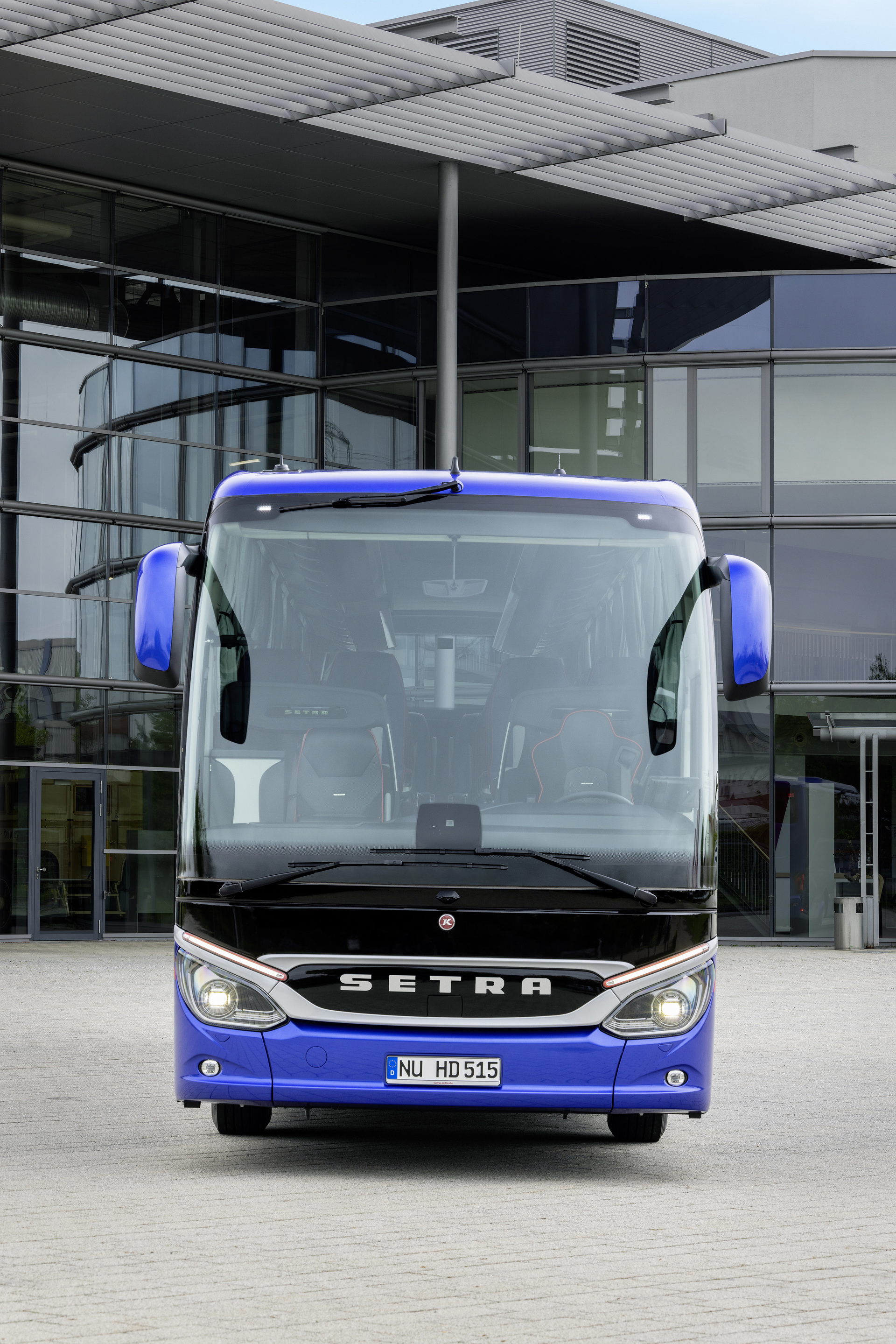 Setra S 515 HD test vehicle