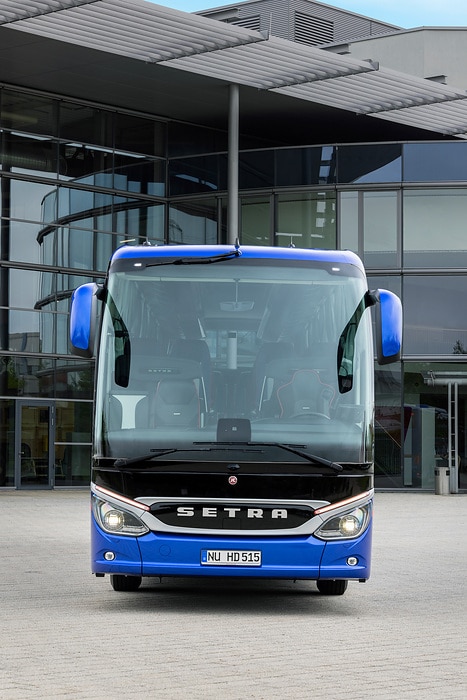 Setra S 515 HD test vehicle