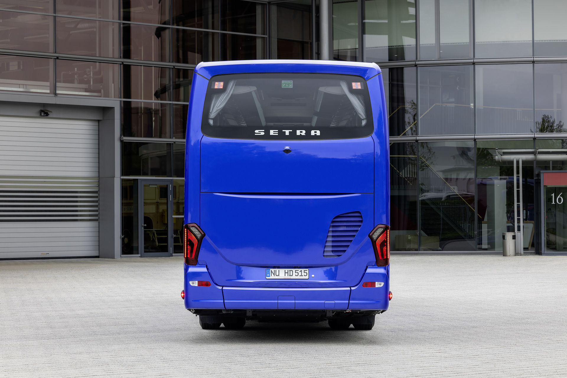 Setra S 515 HD test vehicle