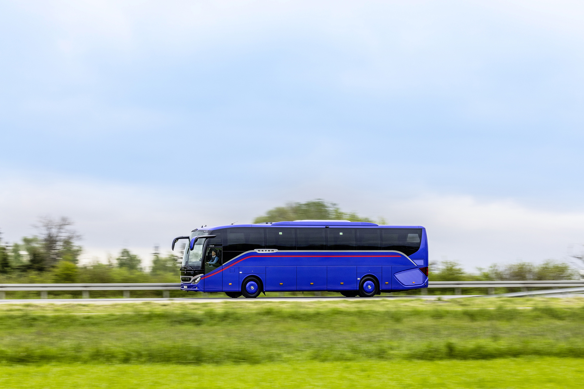 Setra S 515 HD test vehicle