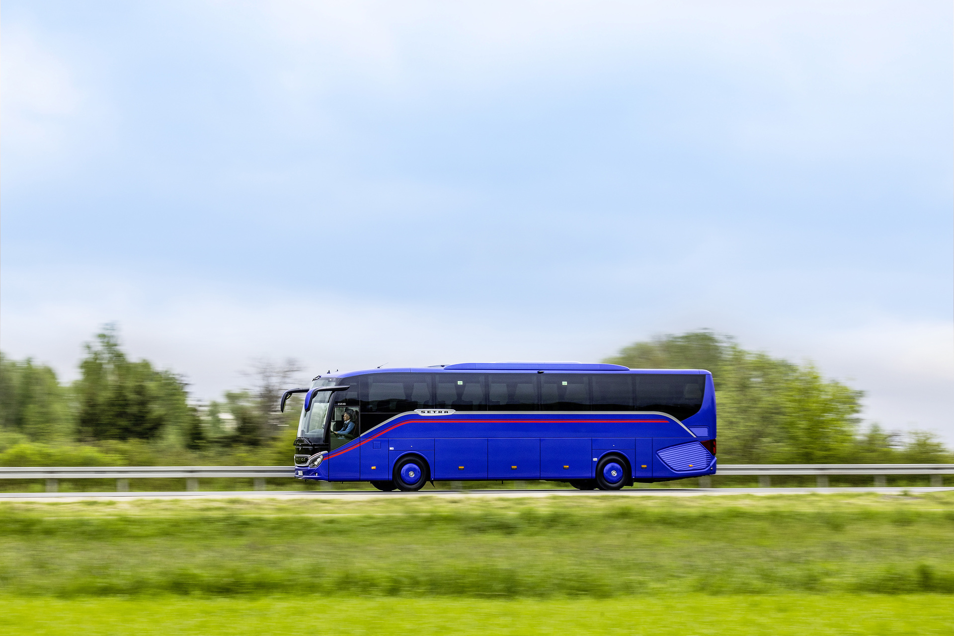 Setra S 515 HD test vehicle