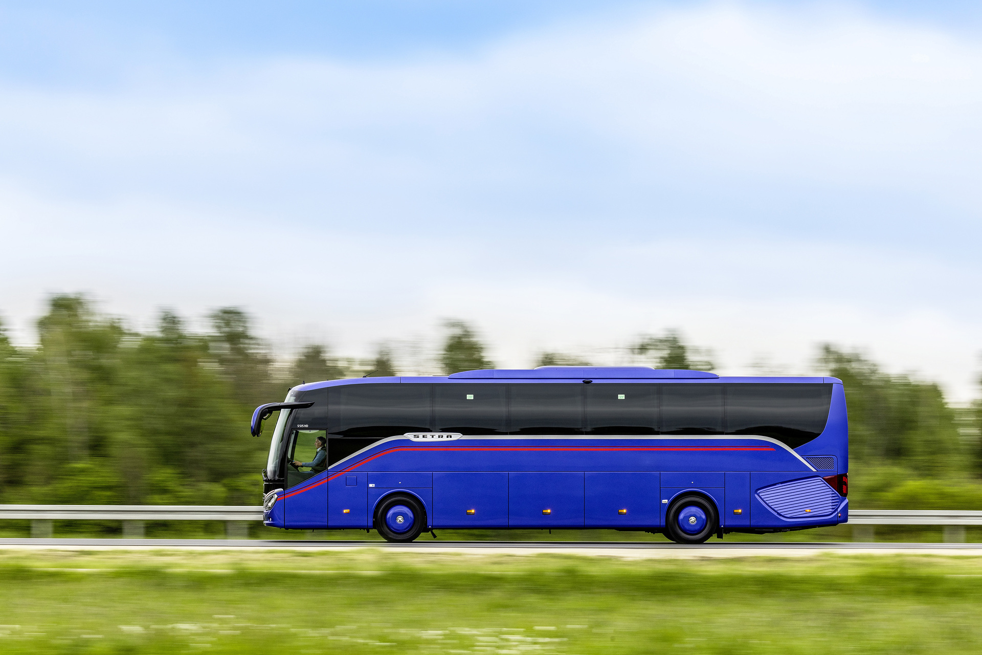 Setra S 515 HD test vehicle