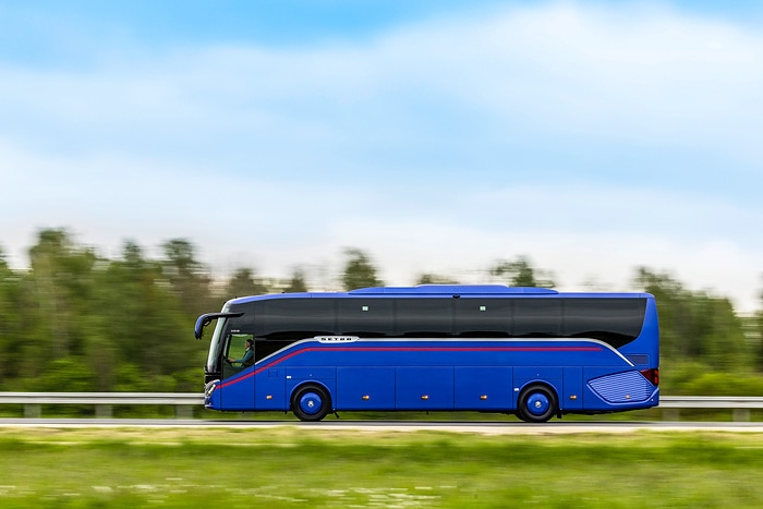 Setra S 515 HD test vehicle