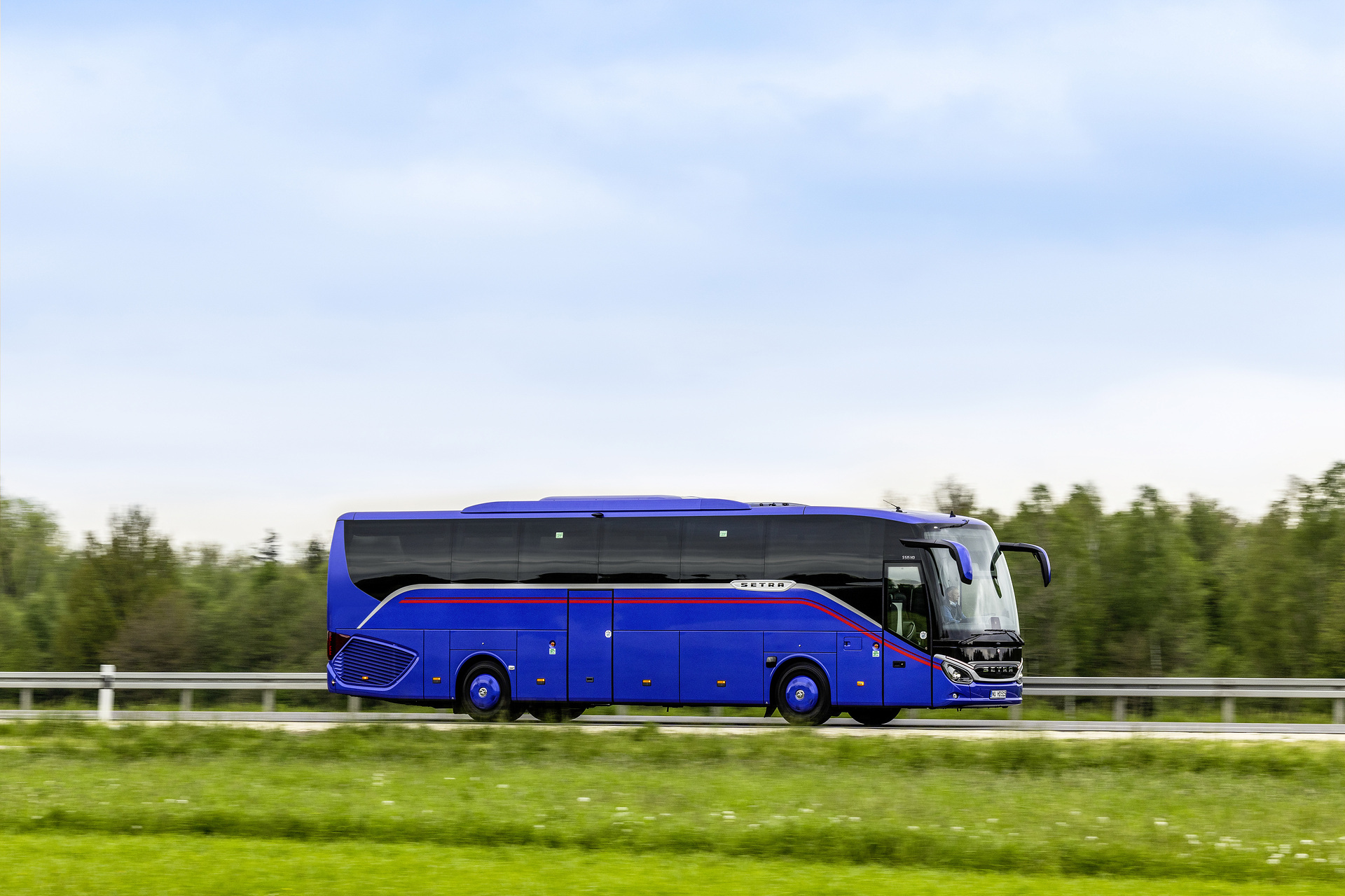 Setra S 515 HD test vehicle