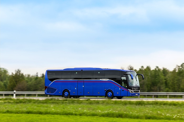 Setra S 515 HD test vehicle