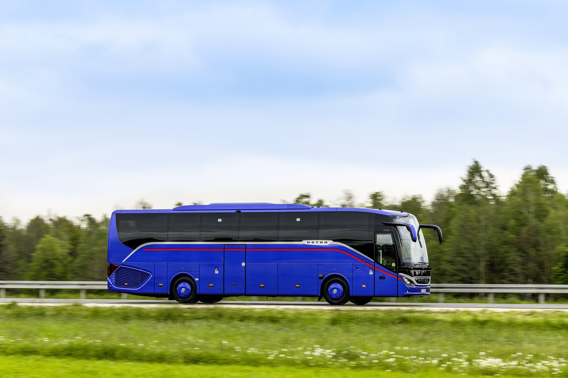 Setra S 515 HD test vehicle