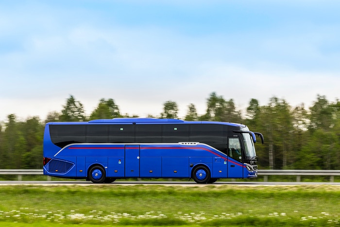 Testfahrzeug Setra S 515 HD