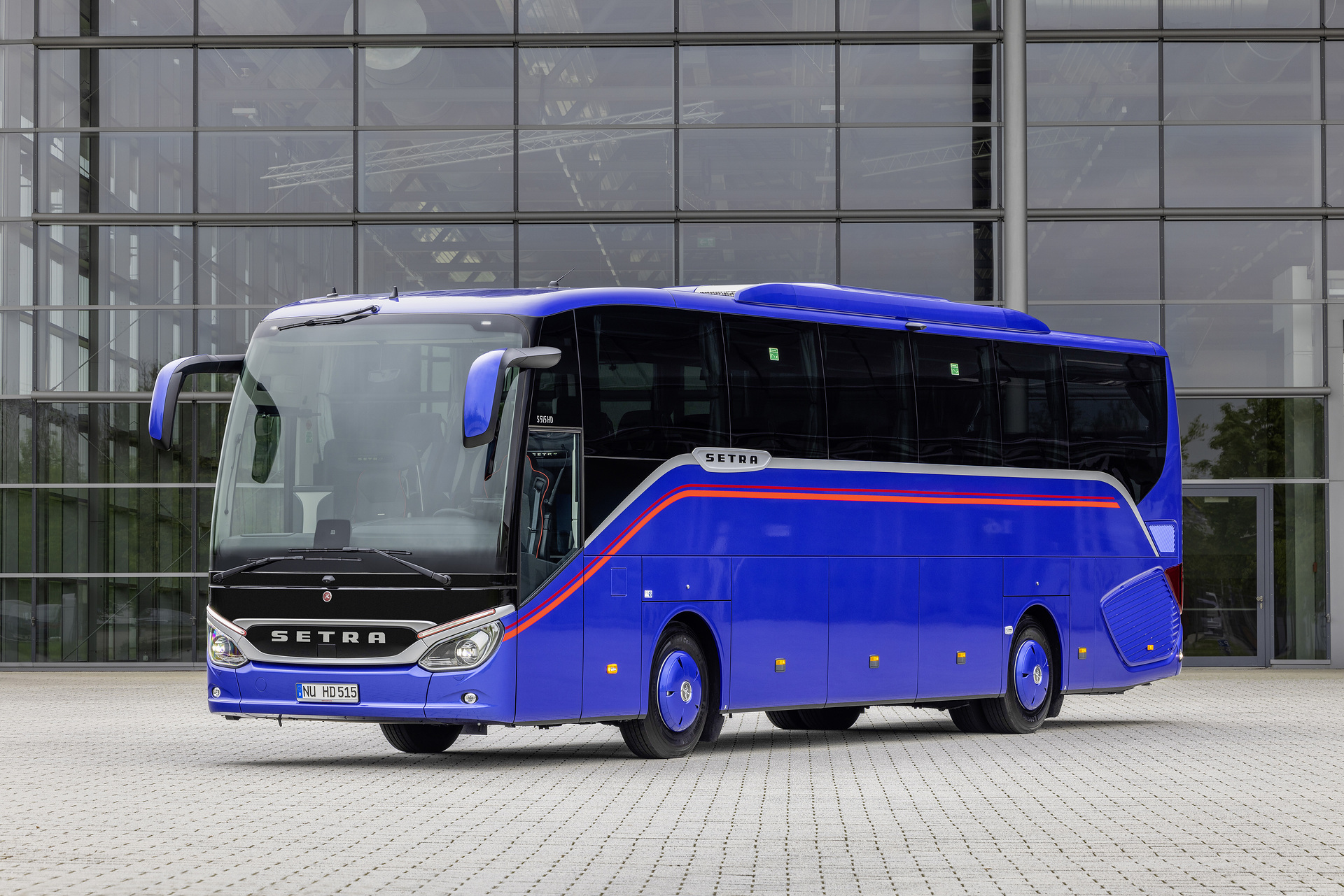 Setra S 515 HD test vehicle