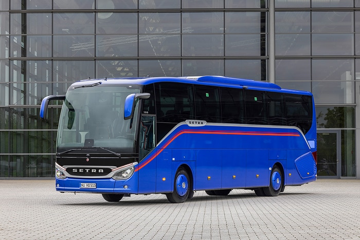 Setra S 515 HD test vehicle