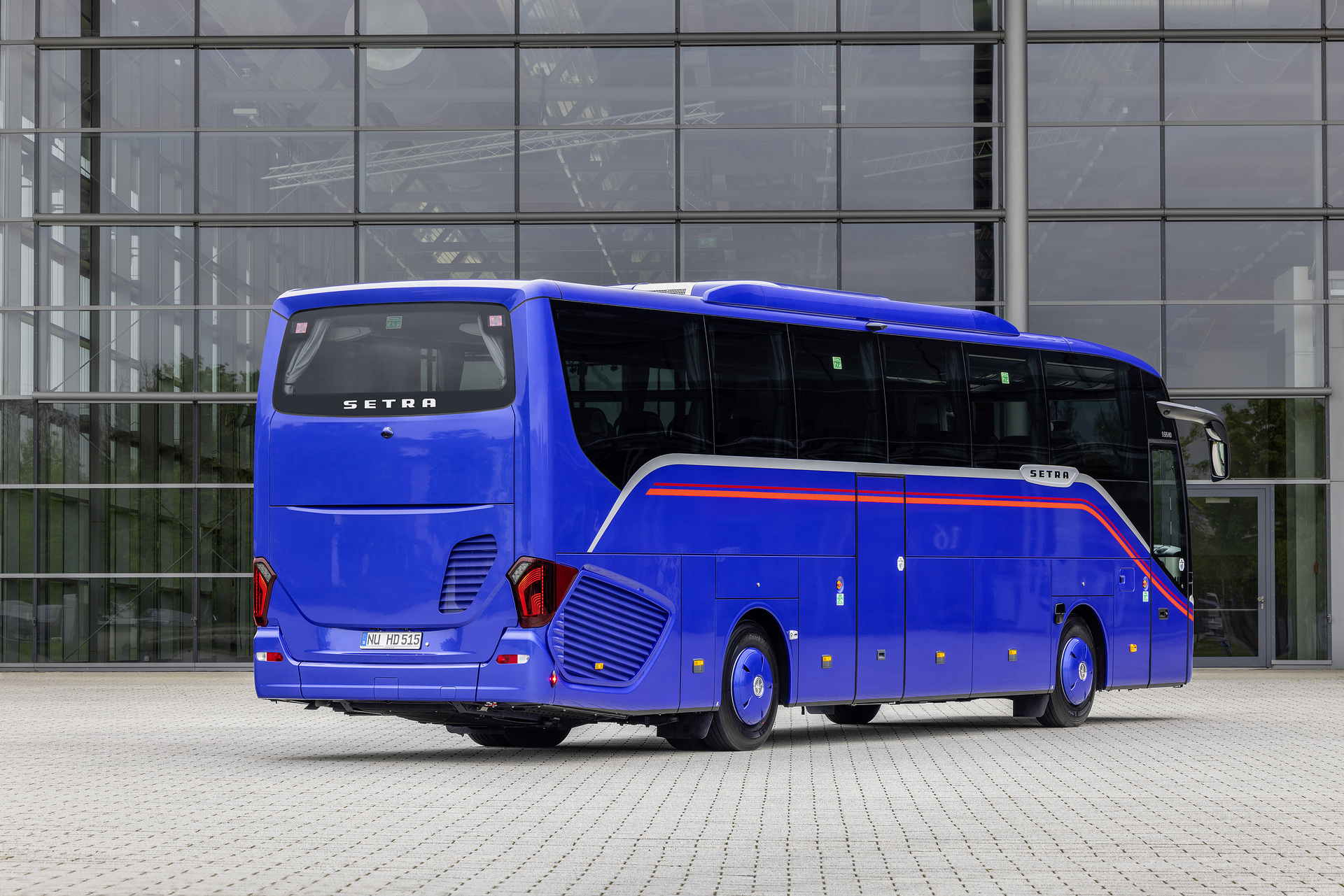 Setra S 515 HD test vehicle