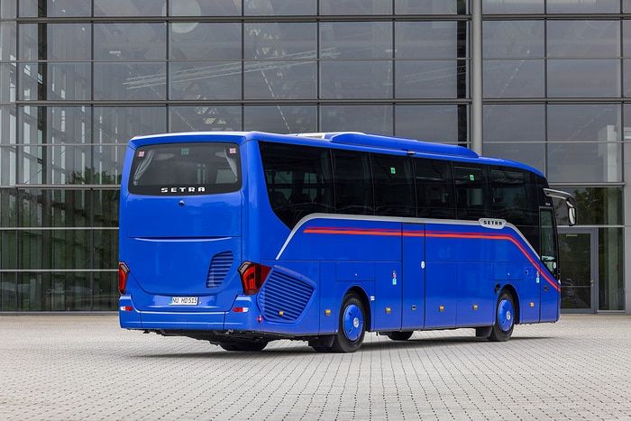 Setra S 515 HD test vehicle