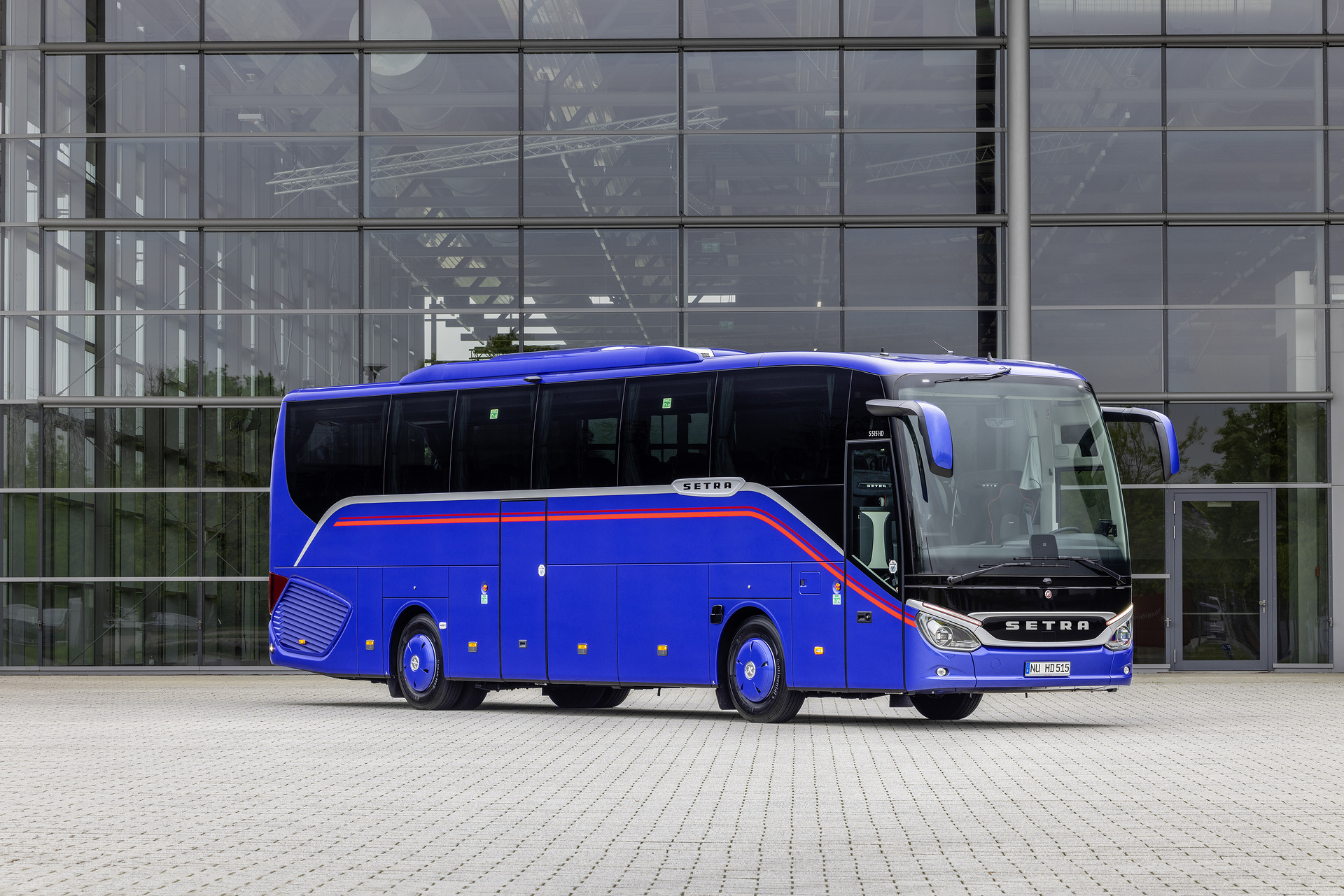 Setra S 515 HD test vehicle