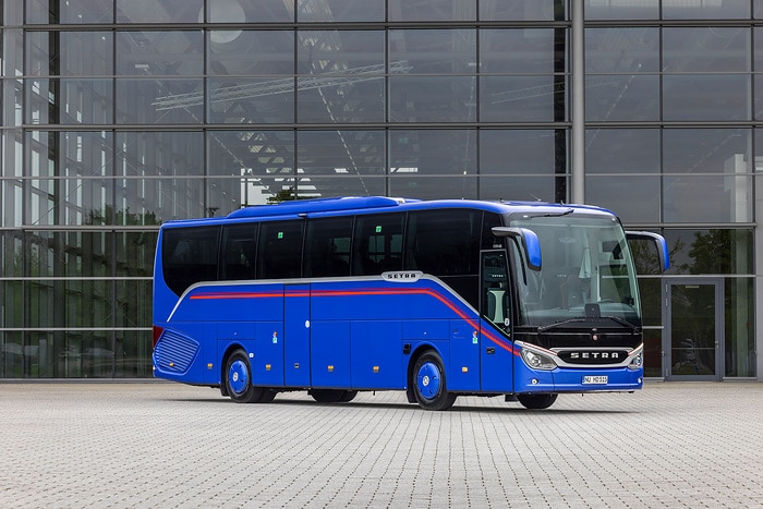 Setra S 515 HD test vehicle