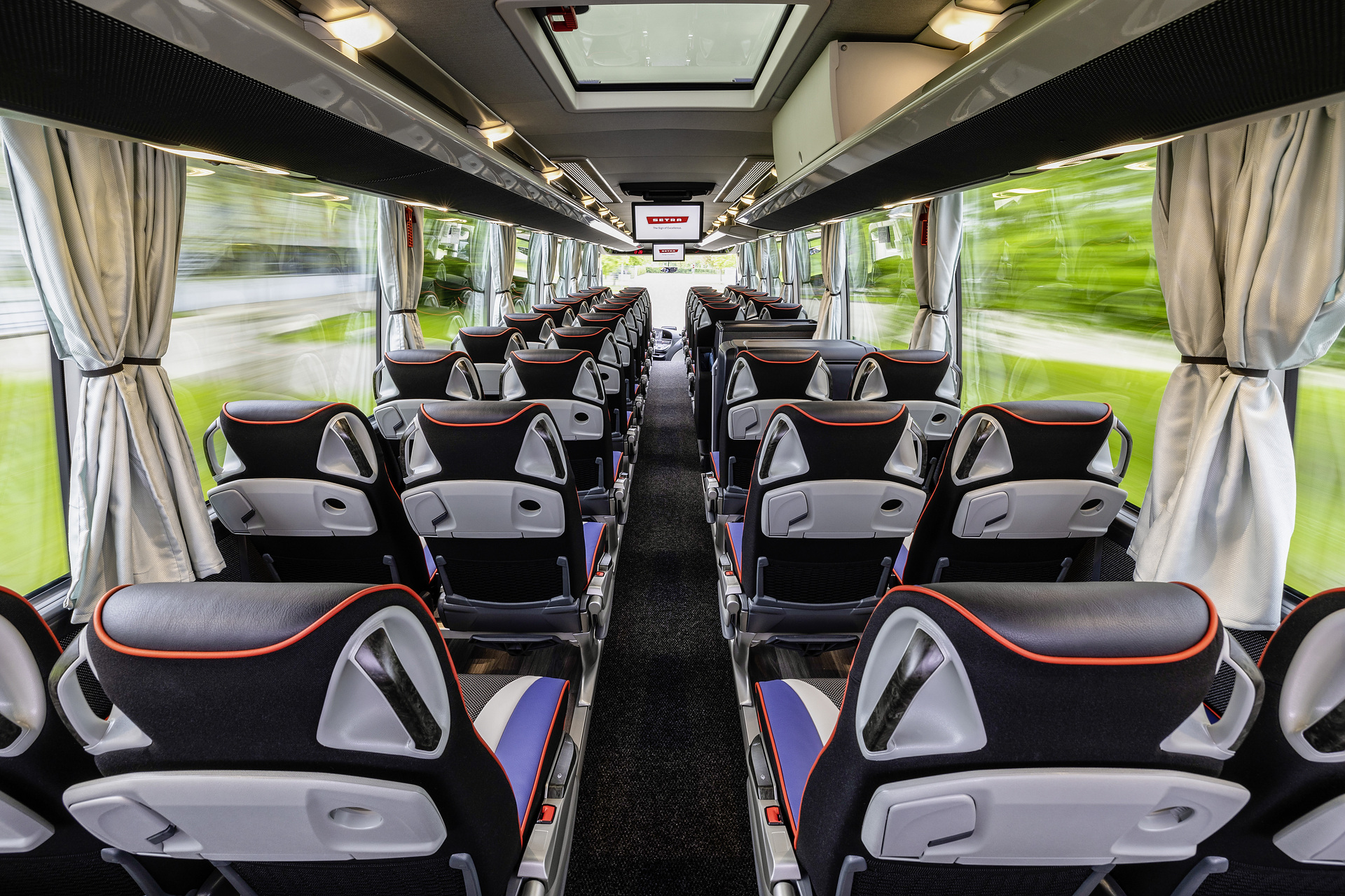 Setra S 515 HD test vehicle